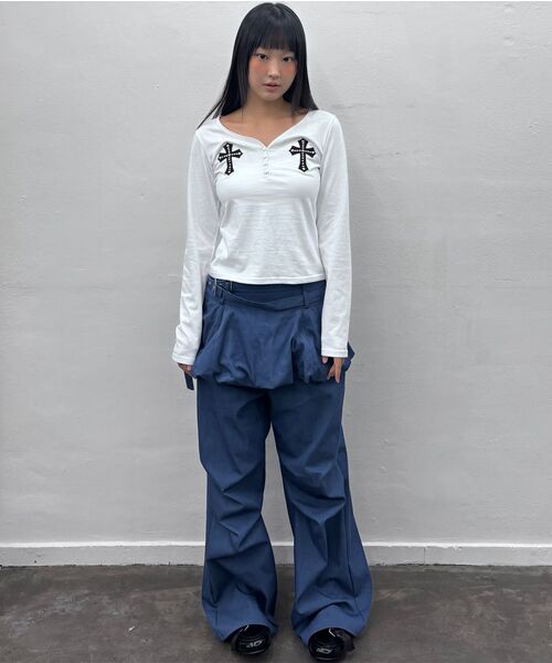 LUVISTRUE(ラヴイズトゥルー)の「GT LAYERED BELT PANTS(BEIGE)(その他パンツ・レディース・その他・SMALL/MEDIUM)」の11枚目の写真