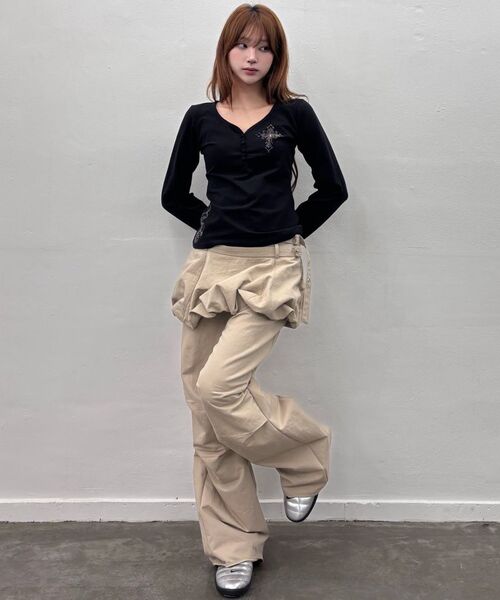LUVISTRUE(ラヴイズトゥルー)の「GT LAYERED BELT PANTS(BEIGE)(その他パンツ・レディース・その他・SMALL/MEDIUM)」の18枚目の写真