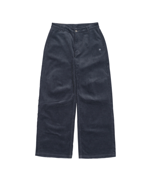 THECOLDESTMOMENT（ザコールデストモーメント）の「TCM mini logo corduroy pants (navy)（その他パンツ・レディース・その他・SMALL/MEDIUM/LARGE）」の2枚目の写真