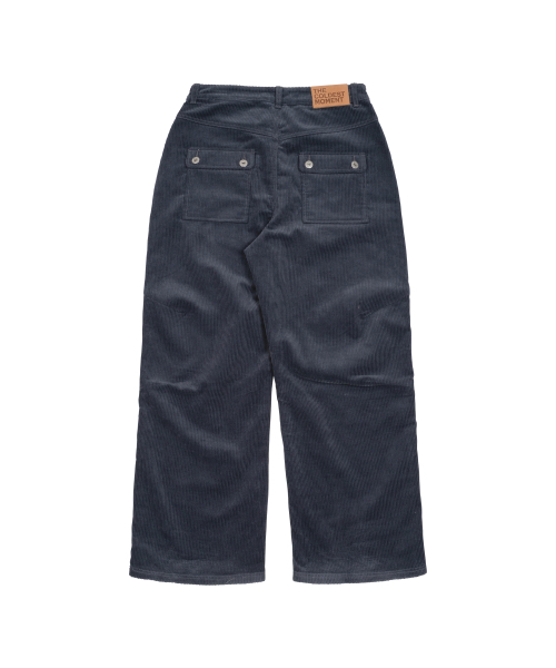 THECOLDESTMOMENT（ザコールデストモーメント）の「TCM mini logo corduroy pants (navy)（その他パンツ・レディース・その他・SMALL/MEDIUM/LARGE）」の3枚目の写真