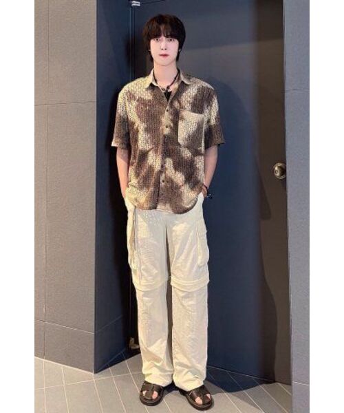 TRIP LE SENS(トリップ ル センス)の「タイダイクロシェハーフシャツ_BROWN(シャツ/ブラウス・レディース・その他・MEDIUM/LARGE)」の8枚目の写真