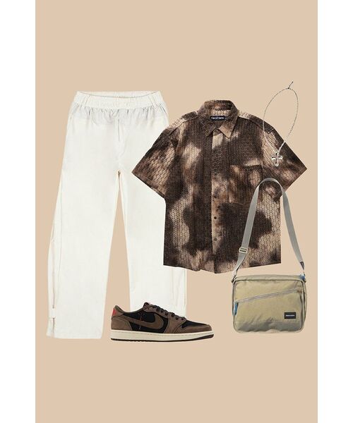 TRIP LE SENS(トリップ ル センス)の「タイダイクロシェハーフシャツ_BROWN(シャツ/ブラウス・レディース・その他・MEDIUM/LARGE)」の14枚目の写真