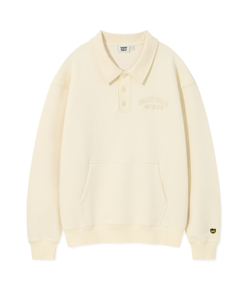 Wacky WiLLy（ワッキーウィリー）の「グラフィックロゴカラー スウェットクリーム（ポロシャツ・レディース・その他・SMALL/MEDIUM/LARGE/X-LARGE）」の2枚目の写真