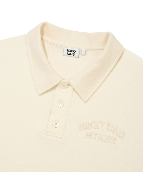 Wacky WiLLy（ワッキーウィリー）の「グラフィックロゴカラー スウェットクリーム（ポロシャツ・レディース・その他・SMALL/MEDIUM/LARGE/X-LARGE）」の4枚目の写真