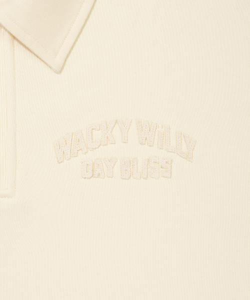 Wacky WiLLy（ワッキーウィリー）の「グラフィックロゴカラー スウェットクリーム（ポロシャツ・レディース・その他・SMALL/MEDIUM/LARGE/X-LARGE）」の5枚目の写真