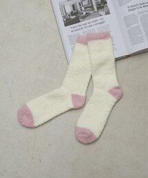 Actually（アクチュアリー）の「もこもこソックス　カラー（ソックス/靴下）」