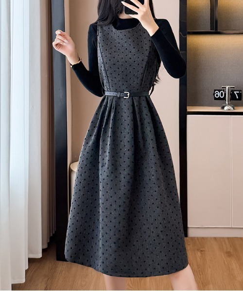 gossip!ロサンゼルス(ゴシップロサンゼルス)の「ワンピース(ワンピース・レディース・ブラック・M/L)」の1枚目の写真