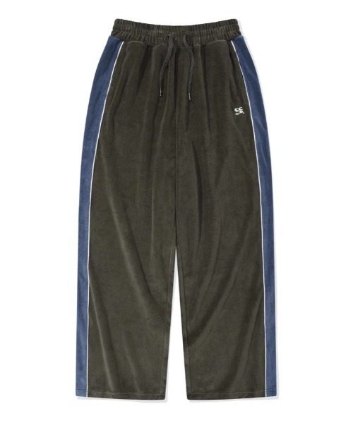 codegraphy（コードグラフィー）の「(Women) Velvet Pants - Hoodie zip-up setup CBDWWTP001（パーカー・レディース・ダークブラウン/ブラック・フリー）」の2枚目の写真