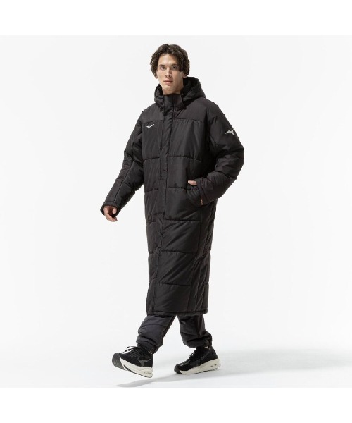 MIZUNO（ミズノ　）の「ミズノ  テックフィルブレスサーモコート_（ダウンジャケット/コート・メンズ・ブラック・L/3L/LL/M/S）」の4枚目の写真