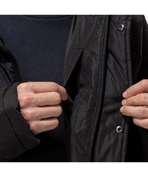 MIZUNO（ミズノ　）の「ミズノ  テックフィルブレスサーモコート_（ダウンジャケット/コート・メンズ・ブラック・L/3L/LL/M/S）」の11枚目の写真