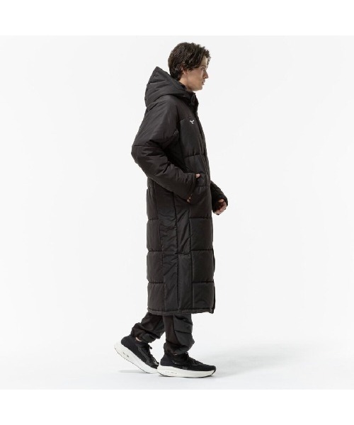 MIZUNO（ミズノ　）の「ミズノ  テックフィルブレスサーモコート_（ダウンジャケット/コート・メンズ・ブラック・L/3L/LL/M/S）」の3枚目の写真