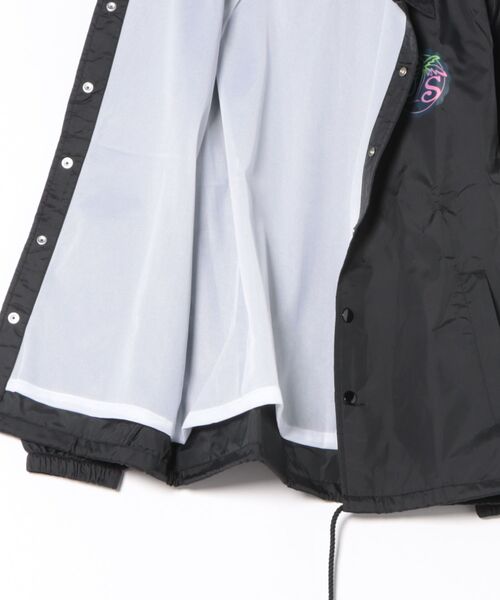URBAN ISLAND SOCIETY（アーバンアイランドソサエティ）の「【URBAN ISLAND SOCIETY/アーバンアイランドソサエティ】UIS MAI TAI COACH JACKET/コーチジャケット ハワイアン グラフィック ストリート（ナイロンジャケット・メンズ・ブラック・SMALL/MEDIUM/LARGE/X-LARGE）」の3枚目の写真