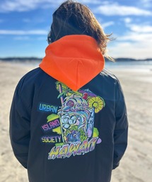 URBAN ISLAND SOCIETY（アーバンアイランドソサエティ）の「【URBAN ISLAND SOCIETY/アーバンアイランドソサエティ】UIS MAI TAI COACH JACKET/コーチジャケット ハワイアン グラフィック ストリート（ナイロンジャケット・メンズ）」