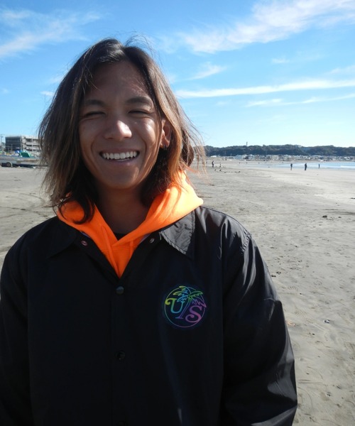 URBAN ISLAND SOCIETY（アーバンアイランドソサエティ）の「【URBAN ISLAND SOCIETY/アーバンアイランドソサエティ】UIS MAI TAI COACH JACKET/コーチジャケット ハワイアン グラフィック ストリート（ナイロンジャケット・メンズ・ブラック・SMALL/MEDIUM/LARGE/X-LARGE）」の4枚目の写真