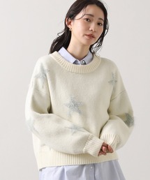 Gready Brilliant | ファースタージャガードクルーネックニット(ニット/セーター)