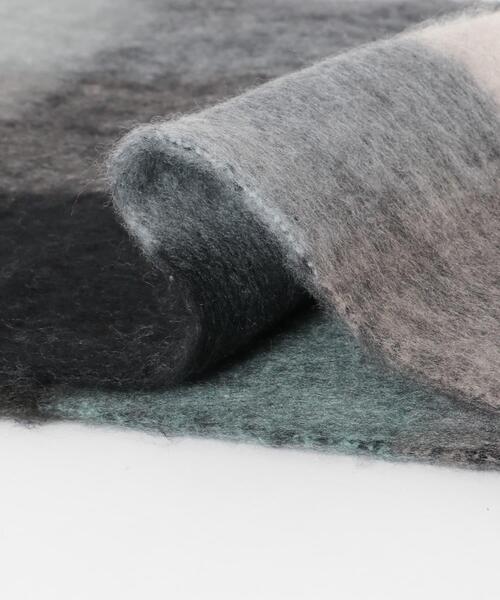 URBAN RESEARCH Sonny Label（アーバンリサーチサニーレーベル）の「フラッフィーボリュームチェックマフラー（マフラー・レディース・グリーン系その他/オレンジ系その他/ブラウン系その他・ONE）」の11枚目の写真