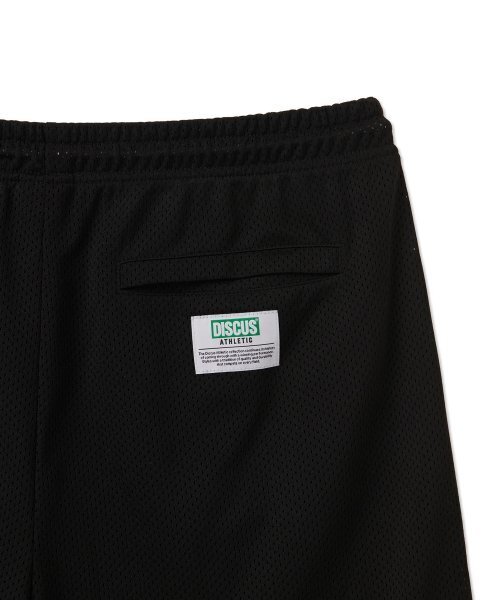 DISCUS ATHLETIC（ディスカス　アスレチック）の「レターロゴメッシュショーツブラック（その他パンツ・レディース・その他・LARGE/MEDIUM）」の6枚目の写真
