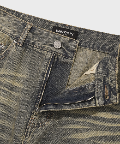 SAINTPAIN(セイントペイン)の「SP デミジドデニムカーペンターパンツ ブルー(デニムパンツ・メンズ・その他・MEDIUM/LARGE)」の7枚目の写真