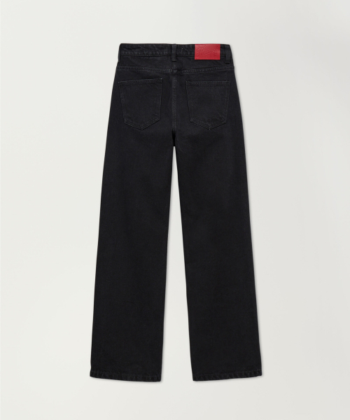 HEEARI(ヒアリー)の「エマクラシックストレートデニムパンツ_ブラック(デニムパンツ・レディース・その他・X-SMALL/SMALL/MEDIUM)」の3枚目の写真