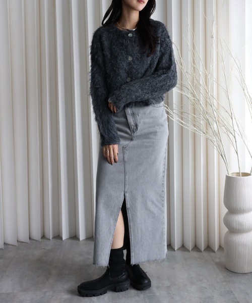 model：164cm. 着用サイズ：FREE
