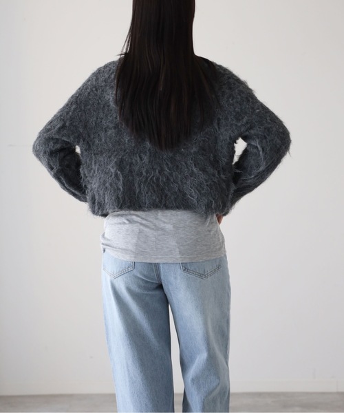 model：164cm. 着用サイズ：FREE