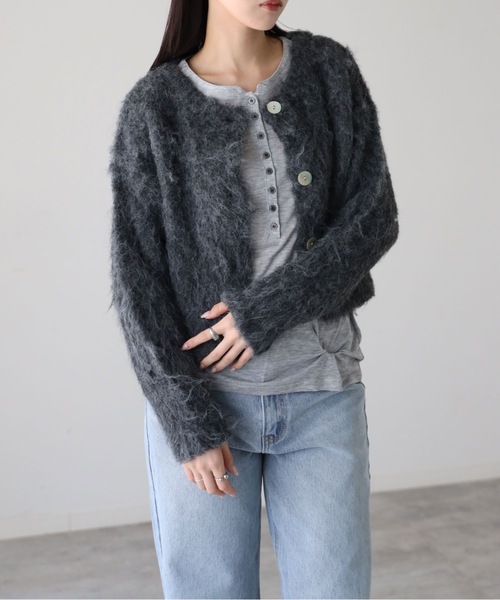 model：164cm. 着用サイズ：FREE