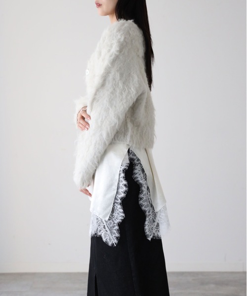 model：164cm. 着用サイズ：FREE