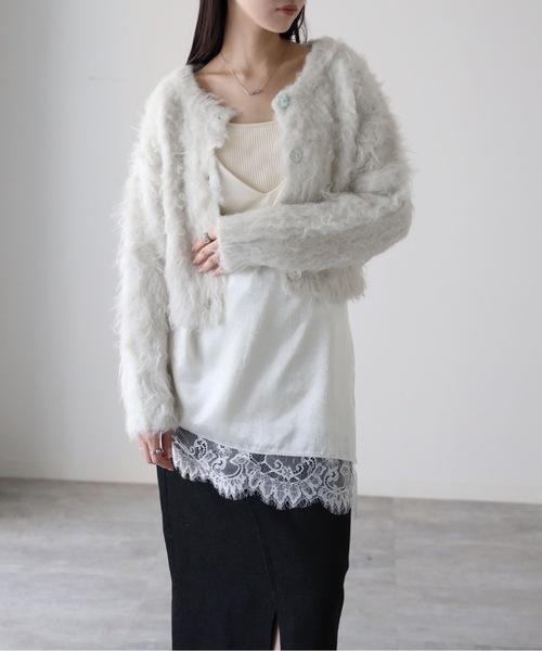 model：164cm. 着用サイズ：FREE