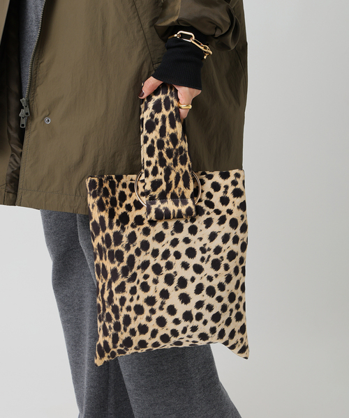 今季　LERET.H ルレアッシュ　サック・ボワット　ヒョウ柄　ハンドバッグ LERET.H」(ルレアッシュ)のサック・ボワット通販 | 集英社HAPPY PLUS STORE