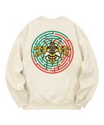 KMC0033 バンブルビーミロ 裏起毛 スウェット - クリーム