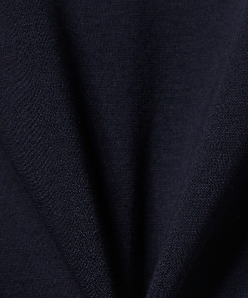 ESSENTIAL（エッセンシャル）の「ハイゲージ バックナンバーロンT（Tシャツ/カットソー・レディース・オフホワイト/ブラック/パープル・FREE）」の15枚目の写真