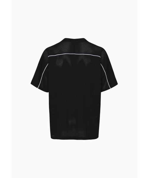LIMELIGHT APPAREL(ライムライトアパレル)の「アパレルアーチロゴメッシュジャージ(ブラック/ホワイト)(Tシャツ/カットソー・メンズ・その他・SMALL/MEDIUM/LARGE/X-LARGE)」の2枚目の写真
