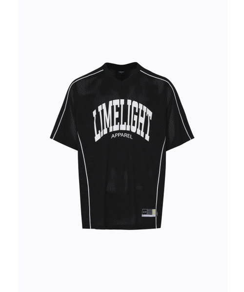 LIMELIGHT APPAREL(ライムライトアパレル)の「アパレルアーチロゴメッシュジャージ(ブラック/ホワイト)(Tシャツ/カットソー・メンズ・その他・SMALL/MEDIUM/LARGE/X-LARGE)」の3枚目の写真