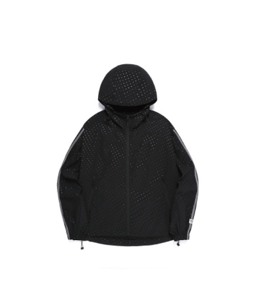 VENHIT(ベンヒット)の「DOT ナイロン トラック ウインドブレーカー(ナイロンジャケット・レディース・ブラック・SMALL/MEDIUM/LARGE)」の1枚目の写真