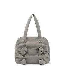 MILLO WOMEN（ミロウーマン）の「ヌバックシャーリングバッグ [アッシュグレー]（ショルダーバッグ）」