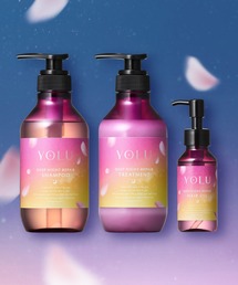 YOLU（ヨル）の「【数量限定】 YOLU ヨル トリーツ スプリング シャンプー トリートメント ヘアオイル 3点セット ディープナイトリペア 夜間美容 乾燥 保湿 ダメージケア 美容オイル（シャンプー）」