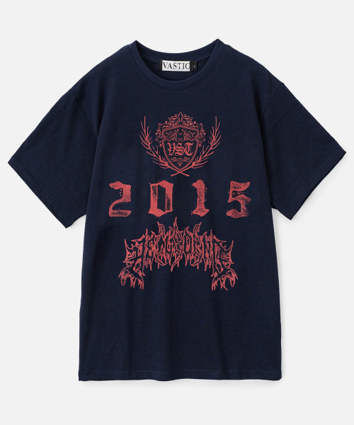 VASTIC(バスティック)の「リーフエンブレムTシャツ_ネイビー(Tシャツ/カットソー・メンズ・その他・MEDIUM/LARGE/X-LARGE)」の2枚目の写真