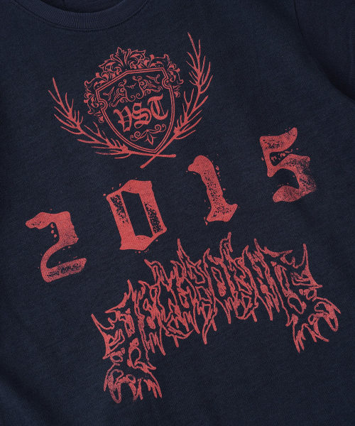 VASTIC(バスティック)の「リーフエンブレムTシャツ_ネイビー(Tシャツ/カットソー・メンズ・その他・MEDIUM/LARGE/X-LARGE)」の4枚目の写真