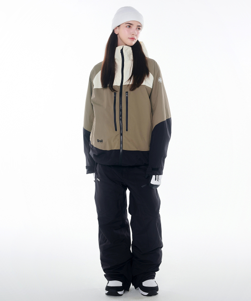 DOLL OUTERWEAR（ドラ アウターウェア）の「2425 ボニータジャケット&パンツ ボードウェアセット カーキ 男女共用（セットアップ・レディース・その他・MEDIUM/LARGE/X-SMALL/SMALL/X-LARGE）」の8枚目の写真