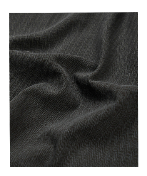 ETCE（イーティーシーイー）の「(BASE) HERRINGBONE WASHED POCKET SHIRT (BLACK)（シャツ/ブラウス・メンズ・その他・X-LARGE/MEDIUM/LARGE）」の9枚目の写真