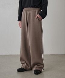 Lui's | VISミラノリブ ワイドトラックパンツ(その他パンツ)