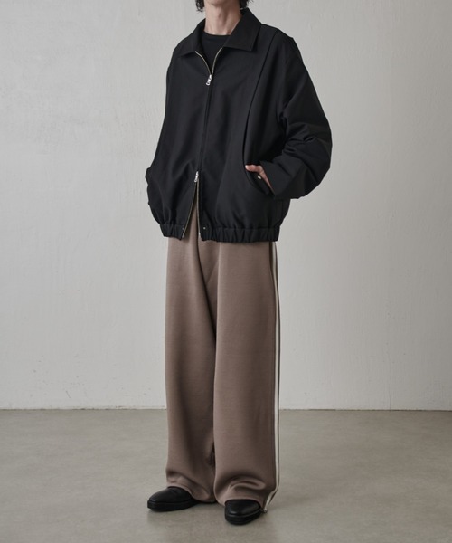 Lui's(ルイス)の「VISミラノリブ ワイドトラックパンツ(その他パンツ・メンズ・モカ/ブラック・S/M)」の19枚目の写真