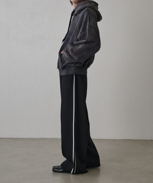 Lui's(ルイス)の「VISミラノリブ ワイドトラックパンツ(その他パンツ・メンズ・モカ/ブラック・S/M)」の13枚目の写真