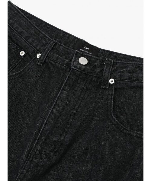 ESN（イーエスエヌ）の「セミワイドカーゴデニムパンツブラック（デニムパンツ・メンズ・その他・MEDIUM/X-LARGE/LARGE）」の5枚目の写真