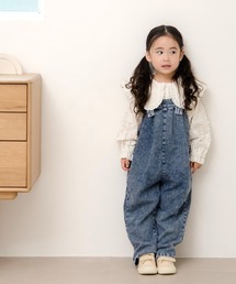 MAKE YOUR DAY | ワイドサロペットパンツ■80～140cm(サロペット/オーバーオール)