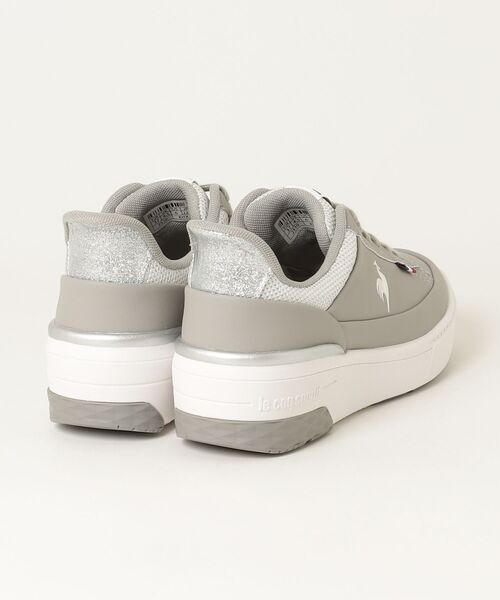 le coq sportif(ルコックスポルティフ)の「ルコックスポルティフ/LCS セーヴル リフト II SI さっと履けるシューズ /防水設計/消臭 LU6SRS03LZ(スニーカー・レディース・グレー×ホワイト/シルバーグレー・24.5cm/24.0cm/23.5cm/23.0cm/25.0cm/22.5cm)」の13枚目の写真