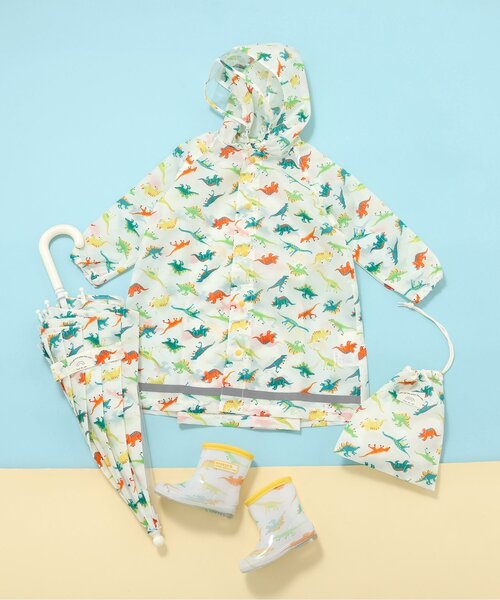 BREEZE（ブリーズ）の「4柄レインシューズ（レインシューズ・キッズ・オフホワイト/ブルー/レインボー/ピンク・16/15 /14/18/17）」の5枚目の写真