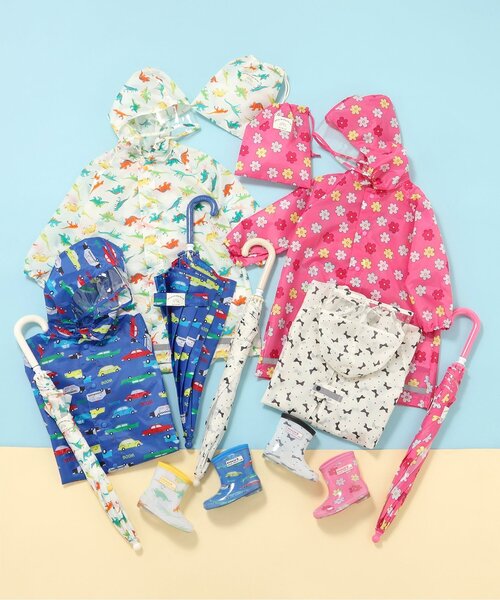 BREEZE（ブリーズ）の「4柄レインシューズ（レインシューズ・キッズ・オフホワイト/ブルー/レインボー/ピンク・16/15 /14/18/17）」の9枚目の写真