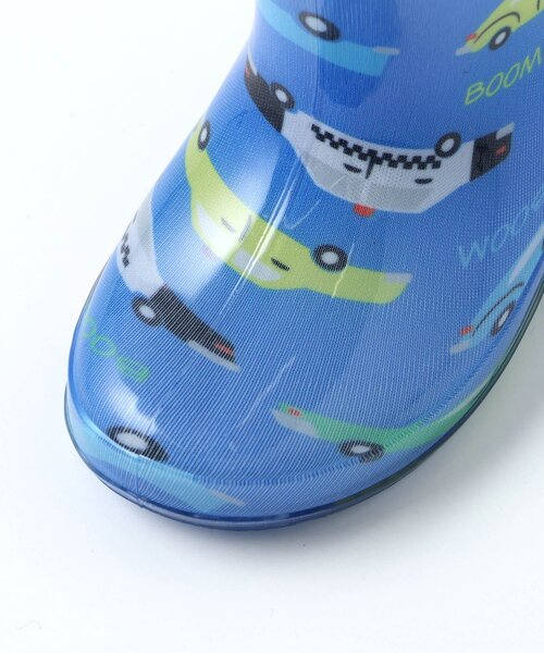 BREEZE（ブリーズ）の「4柄レインシューズ（レインシューズ・キッズ・オフホワイト/ブルー/レインボー/ピンク・16/15 /14/18/17）」の12枚目の写真