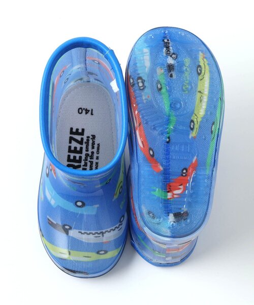 BREEZE（ブリーズ）の「4柄レインシューズ（レインシューズ・キッズ・オフホワイト/ブルー/レインボー/ピンク・16/15 /14/18/17）」の15枚目の写真